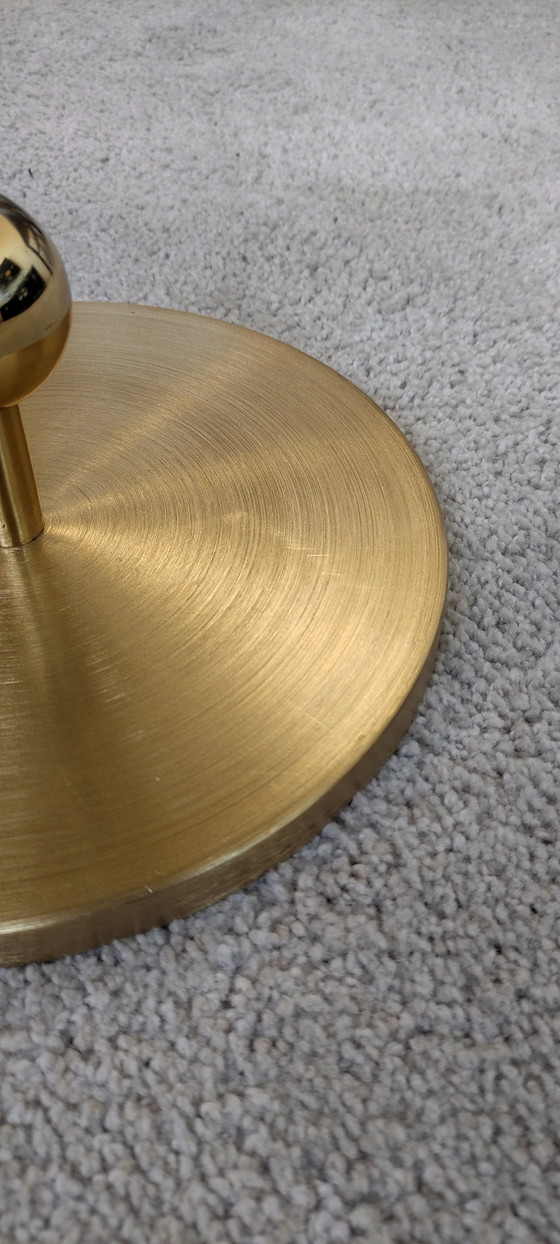 Image 1 of Gold Side Table Metal Glamour