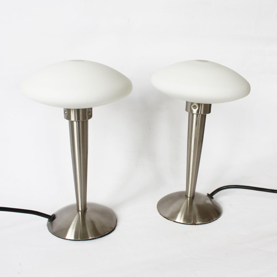 Image 1 of 2x Lampes de table rétro