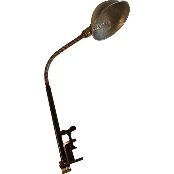 Image 1 of Industrial lamp in metal - 1950s