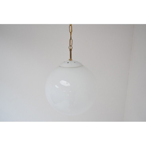 Image 1 of Mid-century Glass Pendant 1970s