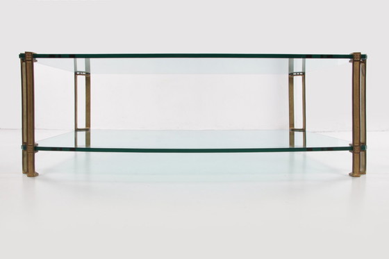 Image 1 of Table basse en verre Design by Peter Ghyczy Model T24 1970