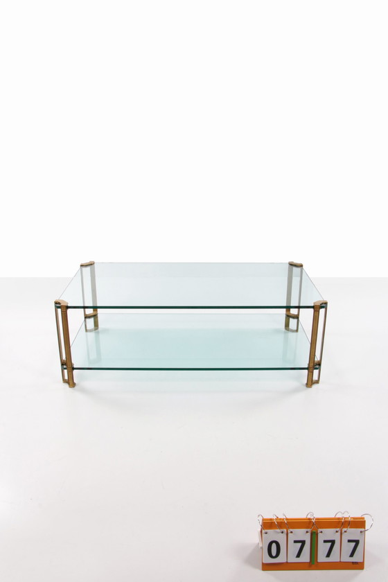 Image 1 of Table basse en verre Design by Peter Ghyczy Model T24 1970