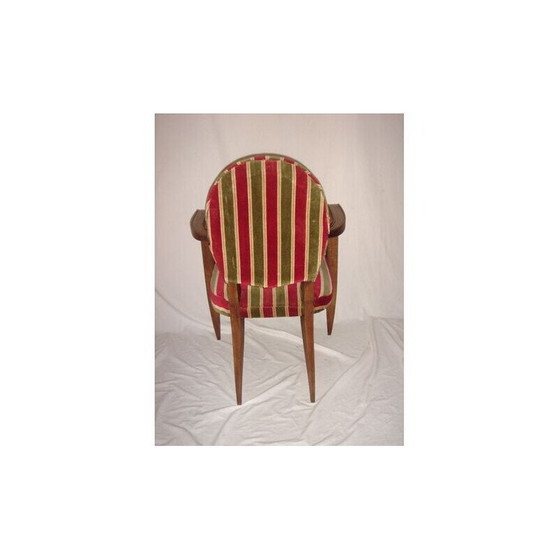 Image 1 of Pair of vintage Art Deco armchairs by Jean Pascaud, 1935