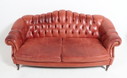Chesterfield sofa on wheels