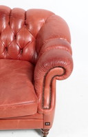 Chesterfield sofa on wheels