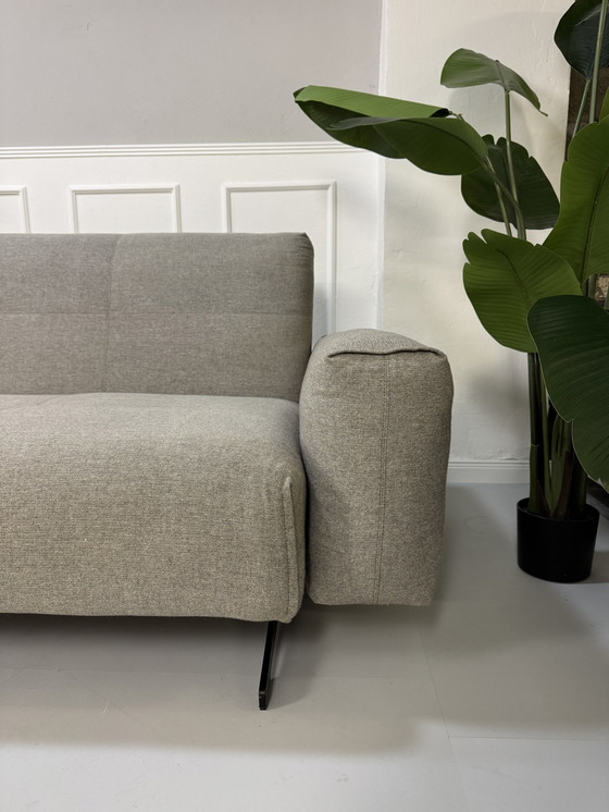 Image 1 of Rolf Benz 50 Fabric Gray Designer Sofa Couch