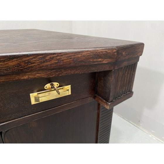 Image 1 of Mid century Viennese Secession oak writing desk