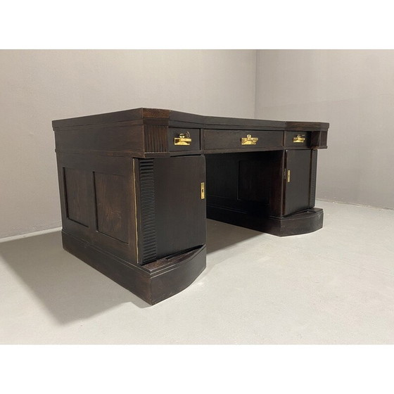 Image 1 of Mid century Viennese Secession oak writing desk