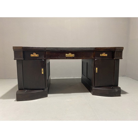 Image 1 of Mid century Viennese Secession oak writing desk