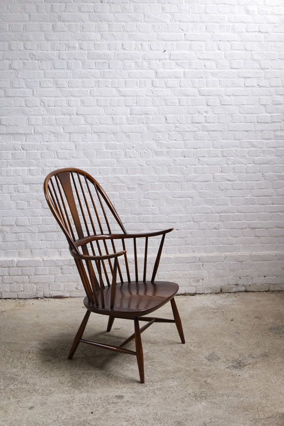 Image 1 of Ercol Windsor Armchair, 1960'S