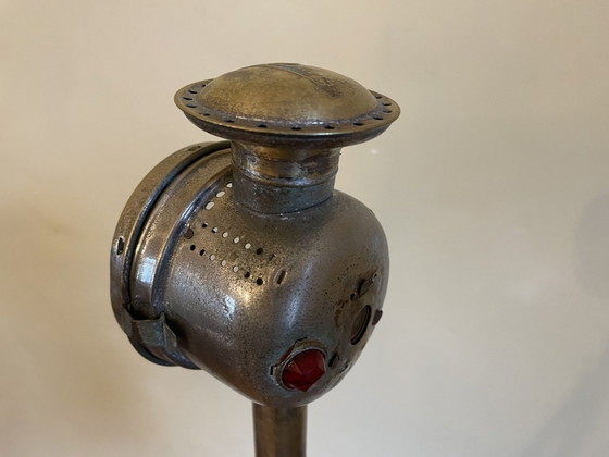 Image 1 of Floor Lamp Floor Lamp Standing Lamp On Old Brass Tripod Fsans