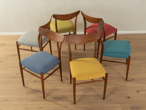  1960S Dining Chairs, Lübke 