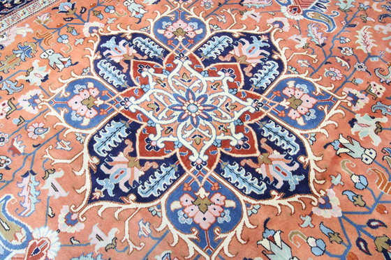 Image 1 of Original hand-knotted Persian carpet Heriz/Heris 360 X 285 Cm Top condition