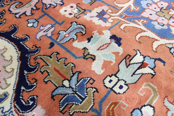 Image 1 of Original hand-knotted Persian carpet Heriz/Heris 360 X 285 Cm Top condition