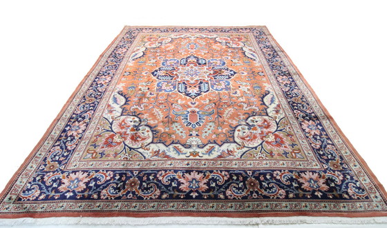 Image 1 of Original hand-knotted Persian carpet Heriz/Heris 360 X 285 Cm Top condition