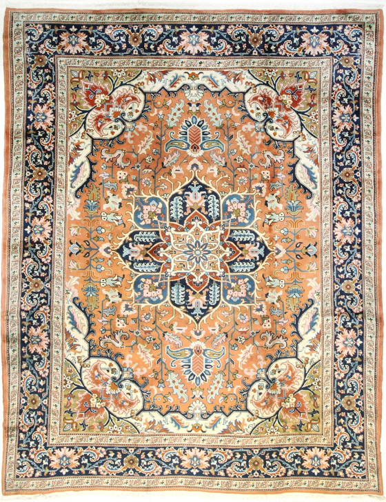 Image 1 of Original hand-knotted Persian carpet Heriz/Heris 360 X 285 Cm Top condition