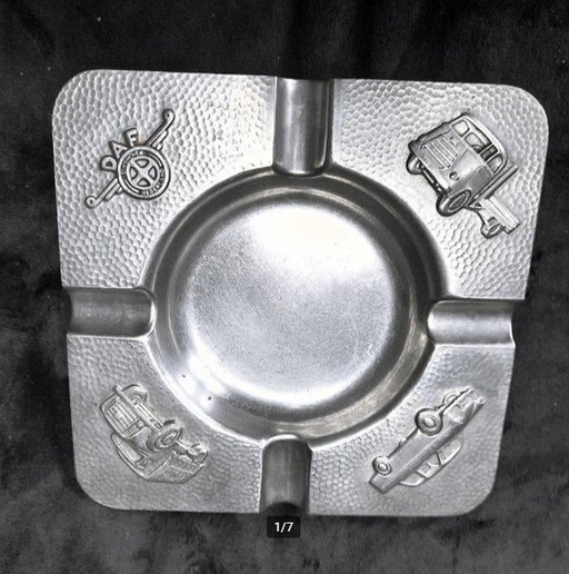 Ashtray Daf Eindhoven Business Gift 1958 Stainless steel Pako Meta