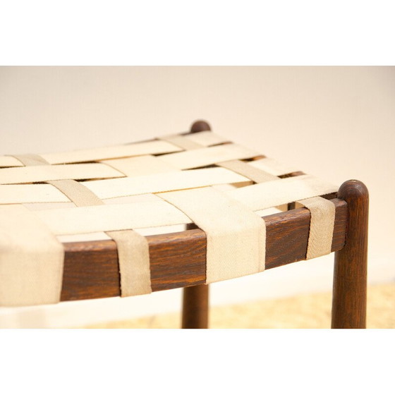 Image 1 of Vintage beech wood stool for Krasna Jizba, Czechoslovakia 1960
