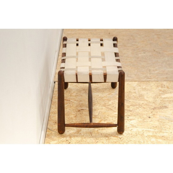 Image 1 of Vintage beech wood stool for Krasna Jizba, Czechoslovakia 1960