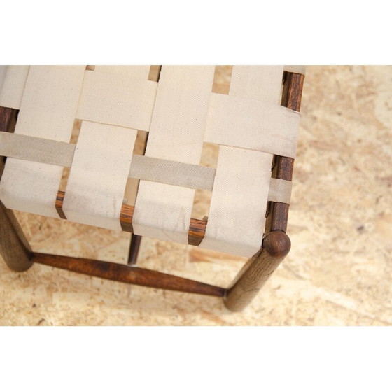 Image 1 of Vintage beech wood stool for Krasna Jizba, Czechoslovakia 1960