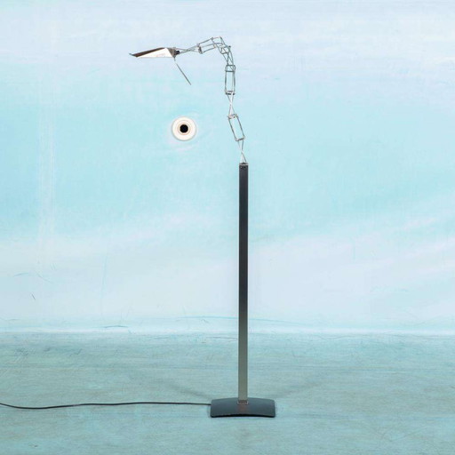 Postmodern Lumina floor lamp, minimalist Italian design lamp