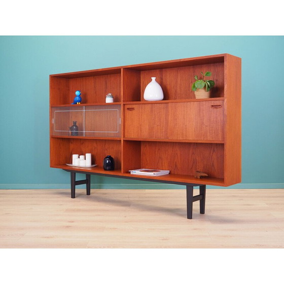 Image 1 of Teak bookcase, Danish design, 1970s, manufacturer: Clausen & Søn