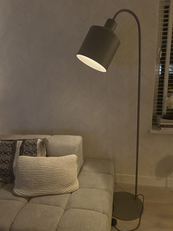 Image 1 of Modern Metal Floor Lamp- Gray