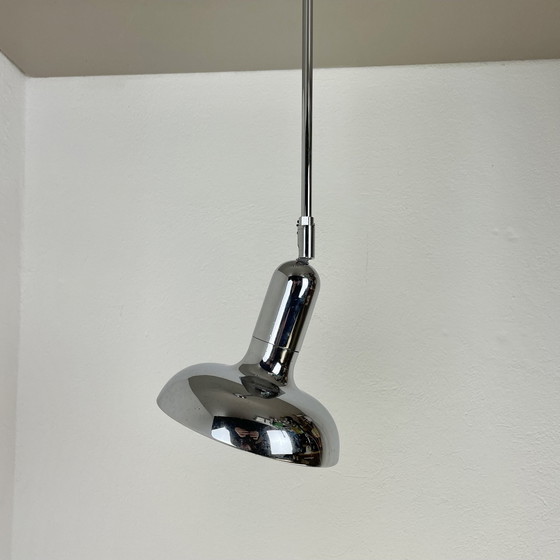 Image 1 of Nos! Unique Space Age Chrome Spot Ceiling Light Cosack Lighting Germany, 1970