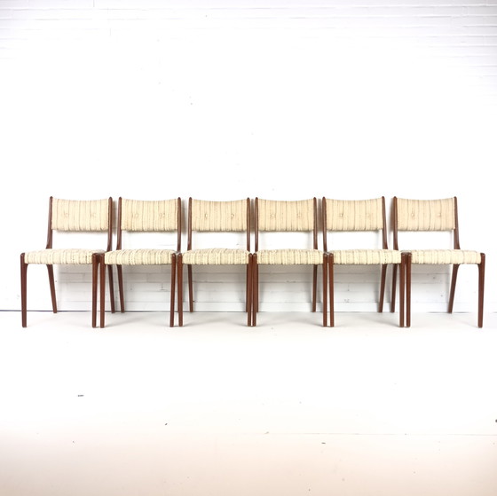 Image 1 of 6x chaise vintage design danois