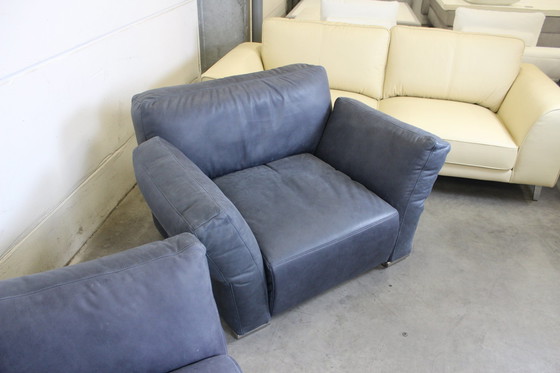 Image 1 of Leather armchair Lounge chair Club chair