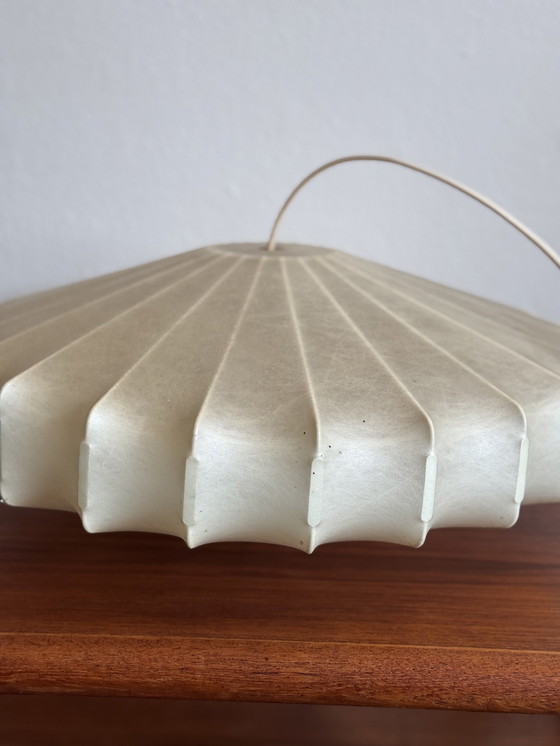 Image 1 of Vintage Cocoon Pendant Lamp 1960s