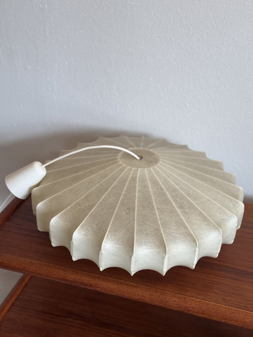 Vintage Cocoon Pendant Lamp 1960s