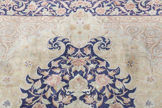 Image 1 of Original Persian carpet Qom/Ghom Pure silk 140 X 98 Cm Top condition