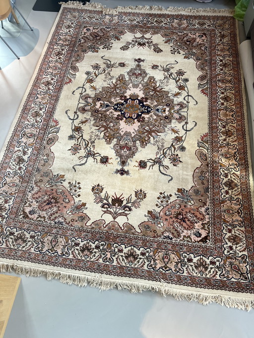 Hand Knotted Tabriz Tabatai Persian Carpet 350 X 252