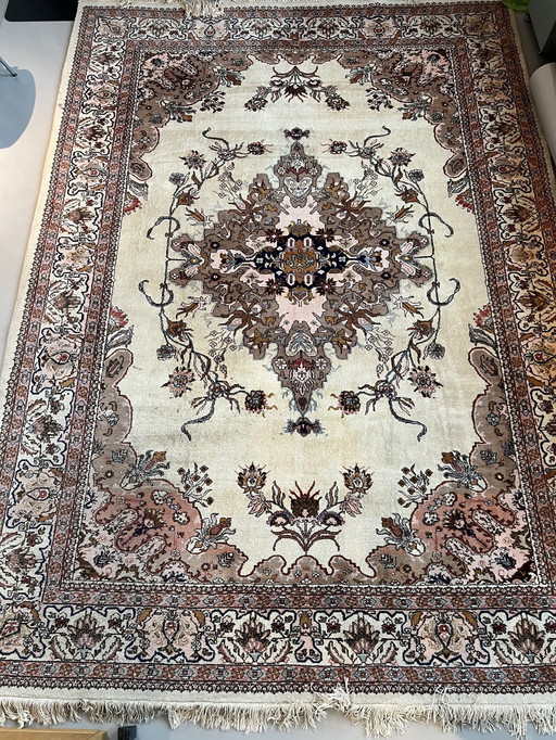 Hand Knotted Tabriz Tabatai Persian Carpet 350 X 252