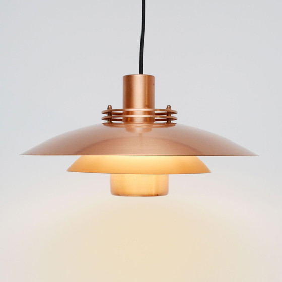 Image 1 of Form Light Copper Pendant Lamp, Denmark 70'S