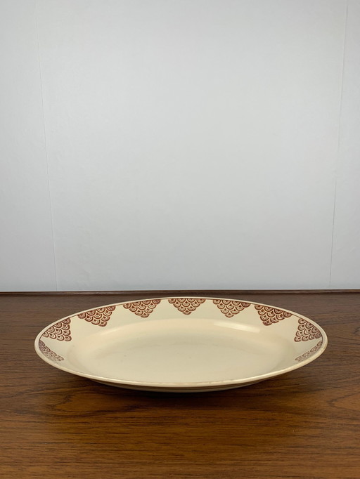 Oval Dish "Amandinoise", St Amand