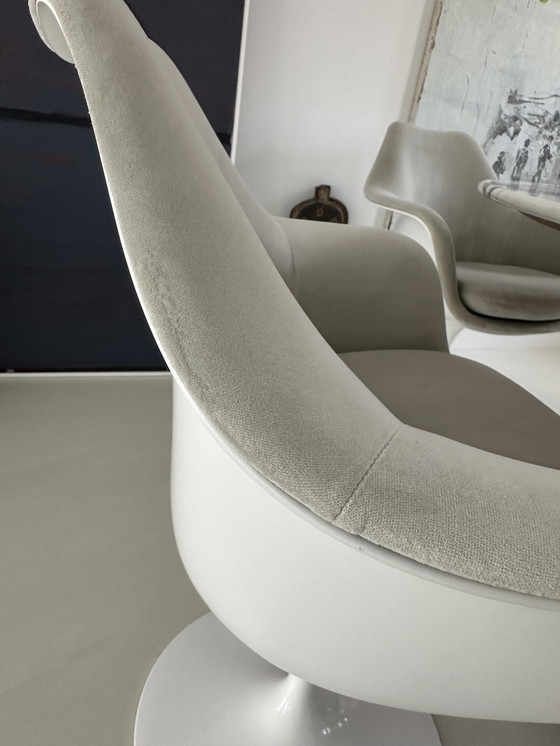 Image 1 of Knoll Saarinen Armchair Fully Upholstered Swivel