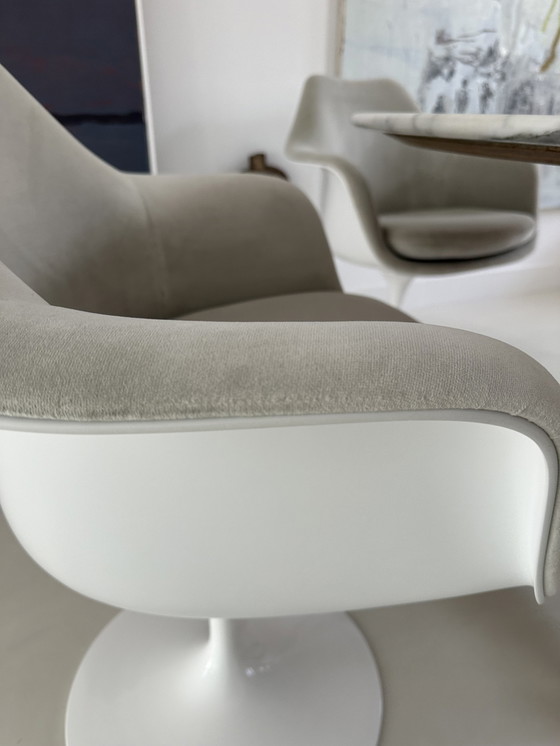 Image 1 of Knoll Saarinen Armchair Fully Upholstered Swivel