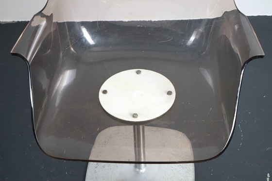 Image 1 of Vintage champagne chair made of acrylic glass, 1970s