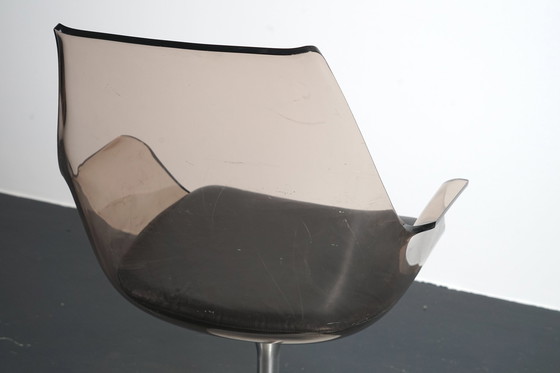 Image 1 of Vintage champagne chair made of acrylic glass, 1970s
