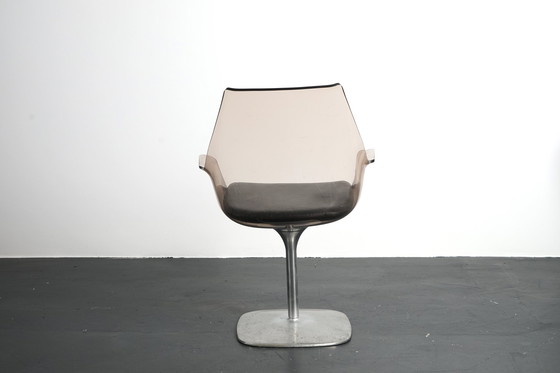 Image 1 of Vintage champagne chair made of acrylic glass, 1970s