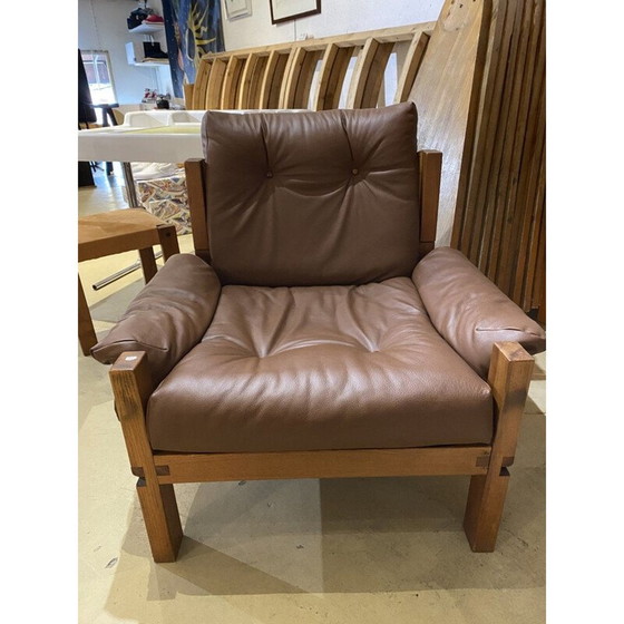 Image 1 of Vintage armchair S15 Pierre Chapo 1976