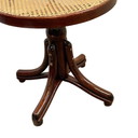 Chaise de capitaine en bois courbé