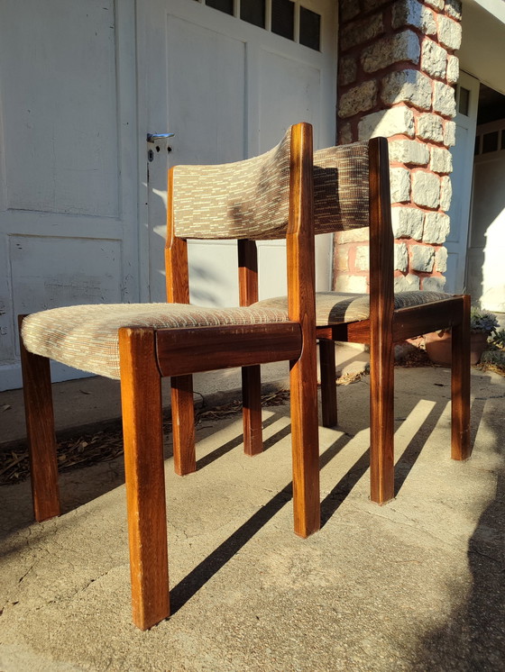 Image 1 of Elm And Fabric Chair