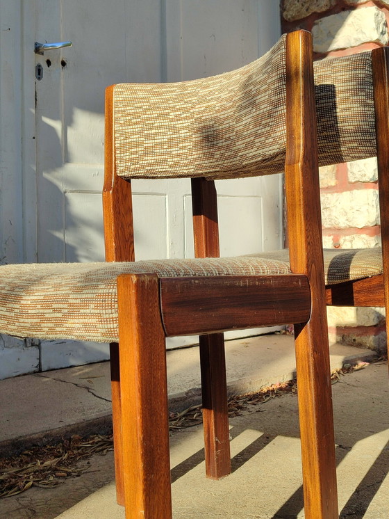 Image 1 of Elm And Fabric Chair