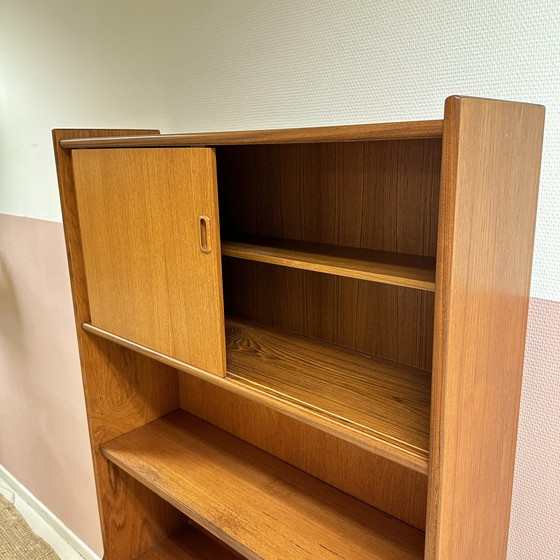 Image 1 of Swedish teak bookcase