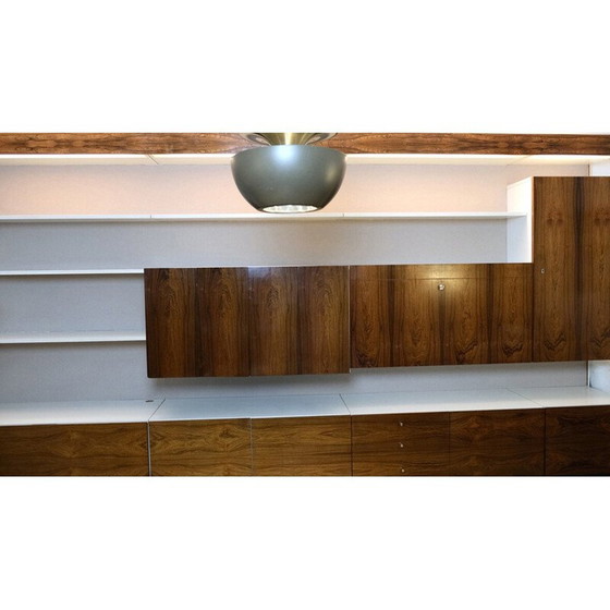 Image 1 of Vintage Rio rosewood wall unit by Fritz Peters, Germany 1966