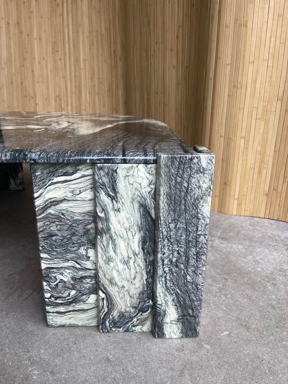 Image 1 of Vintage Marble Coffee Table Italian Design