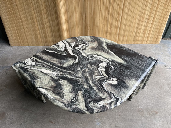 Image 1 of Vintage Marble Coffee Table Italian Design